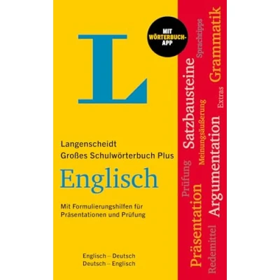 Abbildung von Langenscheidt Großes Schulwörterbuch Plus Englisch: Englisch Deutsch / mit Wörterbuch App