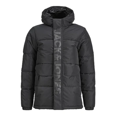 Abbildung von Jack &amp; Jones Junior Jcospeed Puffer Winterjacke für Kinder, Größe: 164, Black