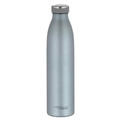 Abbildung von THERMOcafé by THERMOS TC BOTTLE ice blue mat 0,75l, Edelstahl Isolierflasche kohlensäurefest, 12h heiß 24h kalt, Auslaufsicher, für Schule, Unterwegs &amp; Büro