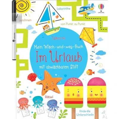 Abbildung von Mein Wisch und weg Buch: Im Urlaub: mit abwischbarem Stift (Meine Bücher)