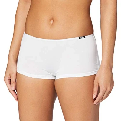 Abbildung von Skiny Damen Cotton Essentials 080904 Panties, Weiß, 36 EU