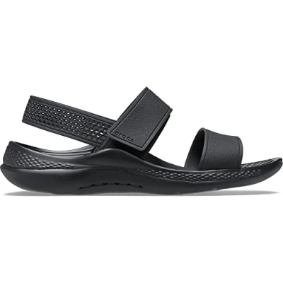 Abbildung von Crocs Literide 360 Riemensandalette, Damen, Größe: 37/38, Black Schuhe