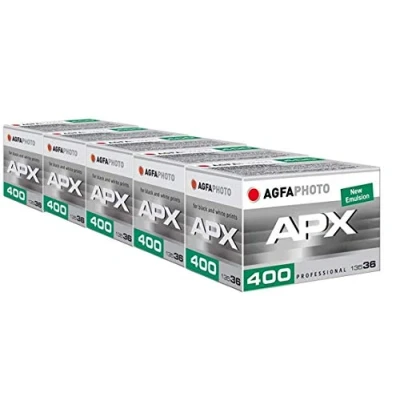 Abbildung von AgfaPhoto APX 400 135 36 Negativfim S/W im 5er Pack, AG6A4360 5