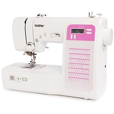 Abbildung von Brother CX70PES Elektronische Nähmaschine mit 70 Stichen Nähen, Freiarm Computer Nähmaschinen, Einfädelautomatik (Neues Modell)
