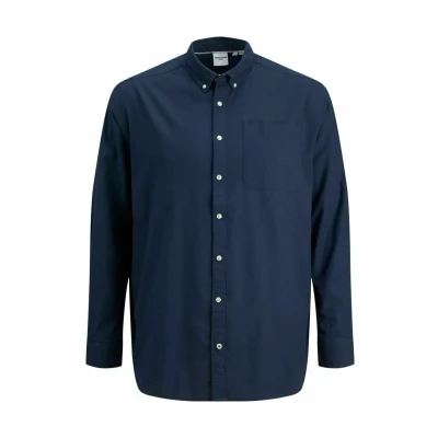 Abbildung von Jack &amp; Jones Hemd, Herren, Größe: 3XL, Navy blazer