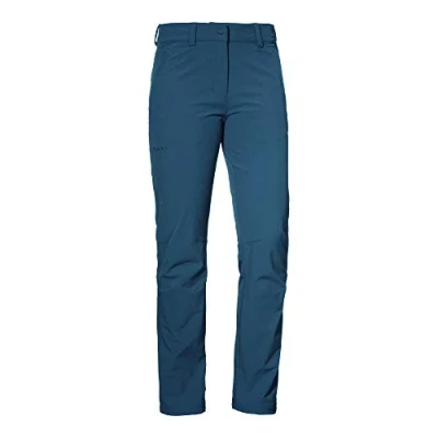 Abbildung von Schöffel Damen Pants Engadin1, strapazierfähige Hose für Wanderungen, wasserabweisende Outdoor mit sportlichem Schnitt