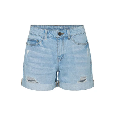 Abbildung von Noisy May Jeans Shorts, Damen, Größe: XS, Light blue denim