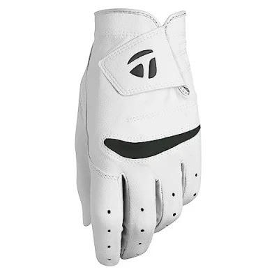 Abbildung von TaylorMade Herren Stratus Soft Golfhandschuh, weiß, XL