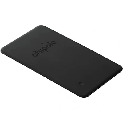 Abbildung von Chipolo Card Spot Geldbörsen Finder, Bluetooth Tracker für Geldbörse Funktioniert mit der Apple Wo ist? App (nur iOS) (Beinahe Schwarz)