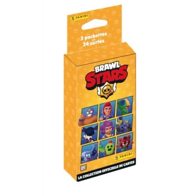 Abbildung von Panini Brawl Stars Trading Cards Blister mit 3 Hüllen