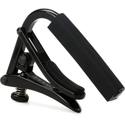 Abbildung von SHUBB C1K Capo Noir, Kapodaster für Gitarre mit Stahlsaiten, Schwarz