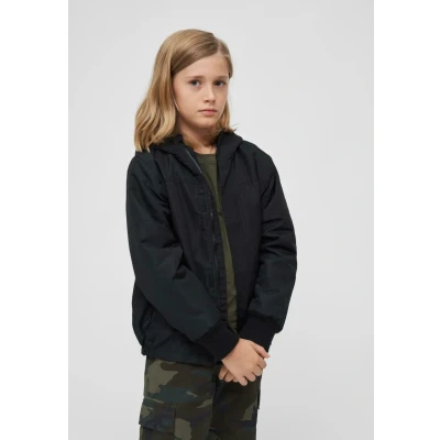 Abbildung von Brandit Übergangsjacke für Kinder, Größe: 122/128, Black