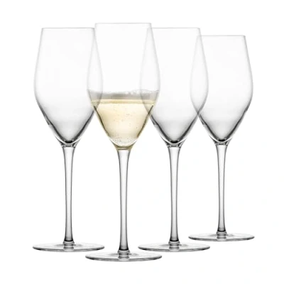 Abbildung von SCHOTT ZWIESEL Sektglas Bar Special (4er Set), formschöne Sektgläser mit Moussierpunkt, spülmaschinenfeste Tritan Kristallgläser, Made in Germany (Art. Nr. 123622)