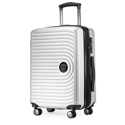 Abbildung von HAUPTSTADTKOFFER Mitte Handgepäck 55x40x23, TSA, 4 Rollen, Reisekoffer, Hartschalenkoffer, Rollkoffer, Handgepäckkoffer, Bordgepäck Koffer, Weißmatt