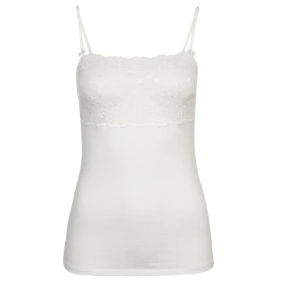 Abbildung von Calida Sensual Secrets OHNE ARM Unterhemd/shirt, Damen, Größe: 40/42, Alabaster crème