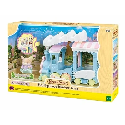 Abbildung von Sylvanian Families 5702 Regenbogenzug Spielset mit Figur