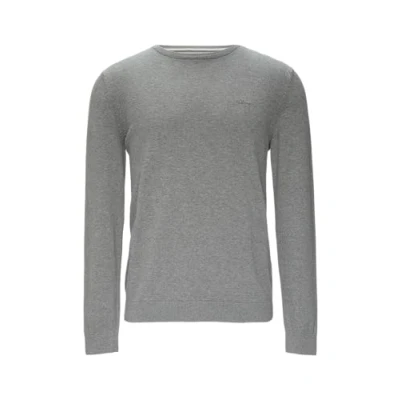 Abbildung von s.Oliver MIT Logostickerei Strickpullover, Herren, Größe: XXL Tall, Grau