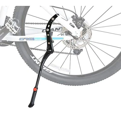Abbildung von ROCKBROS Fahrradständer Seitenständer Verstellbar für 24 bis 29 Zoll Mountainbikes aus Aluminiumlegierung Rutschfest Hinterbauständer
