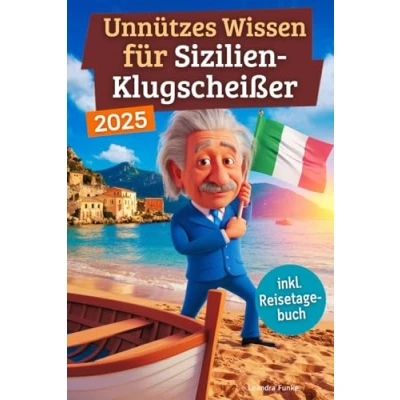 Abbildung von Unnützes wissen für Sizilien Klugscheißer: 222 lustige &amp; skurrile Fakten, die du nie wolltest, aber lieben wirst das ideale Geschenk echte Fans (inkl. Reisetagebuch)
