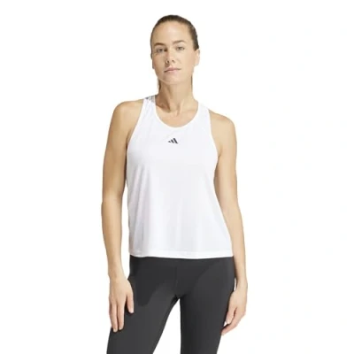 Abbildung von adidas Damen Train Essentials Minimal Branding Racerback Tank Top Tanktop, White, XS