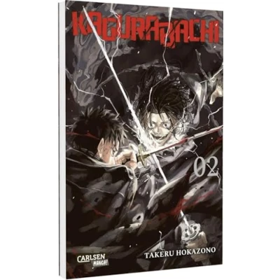 Abbildung von Kagurabachi 2: atmosphärischer Action Manga über einen von Rache getriebenen jungen Mann auf der Suche nach den verzauberten Schwertern seines Vaters
