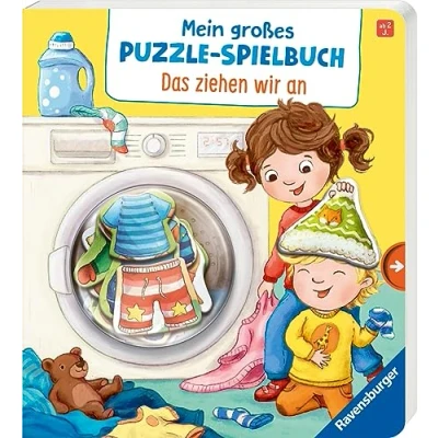 Abbildung von Mein großes Puzzle Spielbuch: Das ziehen wir an