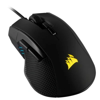 Abbildung von CORSAIR IRONCLAW RGB Wired FPS/MOBA Gaming Mouse 18.000 DPI 7 Programmierbare Tasten Designed Für Große Hände iCUE Kompatibel PC, Mac, PS5, PS4, Xbox Schwarz