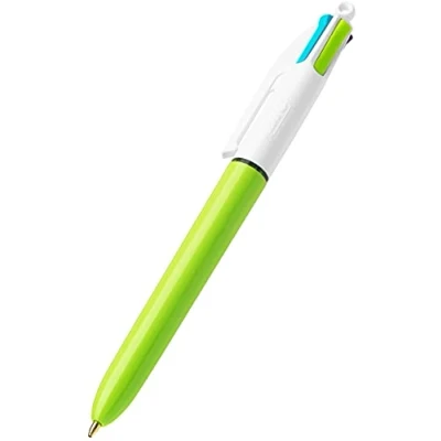 Abbildung von BIC 4 Farben Kugelschreiber Colours Fun, Pastell Farben, 1er Pack, Ideal für das Büro, Home Office oder die Schule