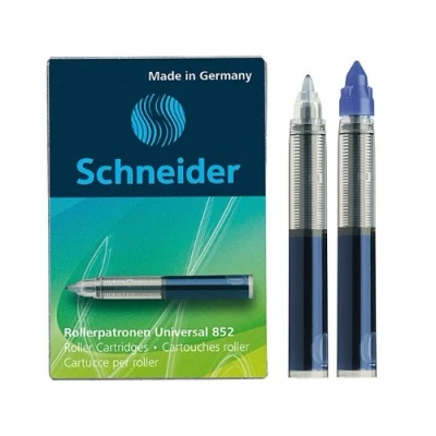 Abbildung von Schneider Rollerpatrone 852, M (Königsblau / 5 Packungen á Patronen = 25 Patronen)