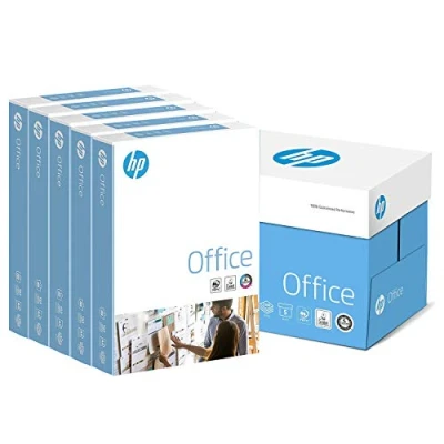 Abbildung von HP Kopierpapier Office CHP110: 80 g DIN A4, 2500 Blatt (5x500) matt, weiß Allround für Büro