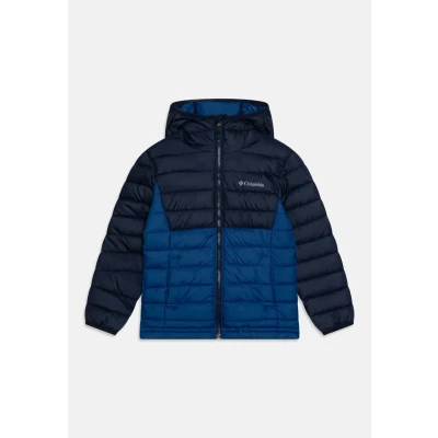 Abbildung von Columbia Powder LITE II Hooded Unisex Winterjacke für Kinder, Größe: 116, Mountain blue