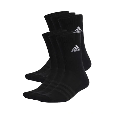Abbildung von adidas Performance CREW 6 PACK Sportsocken Black white, Größe: Small, white