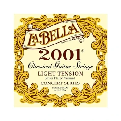 Abbildung von La Bella Classic 2001 LT, Saiten für Konzertgitarre, Light
