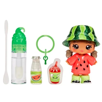 Abbildung von YUMMILAND Lipgloss Puppe Maya Watermelon Duftende mit DIY Set Geeignet für Kinder ab 4 Jahren