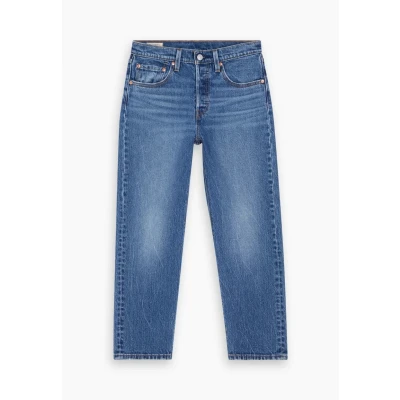 Abbildung von Levi&#039;s 501 CROP Jeans Straight Leg, Damen, Größe: 24x28, Erin can&#039;t wait stretch