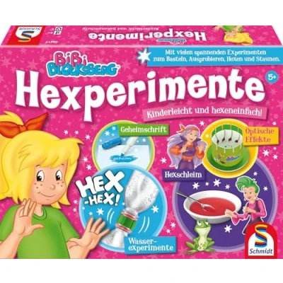 Abbildung von Schmidt Spiele 40617 Bibi &amp; Tina Blocksberg, Hexperimente, Zauberkasten, Experimente, Bunt