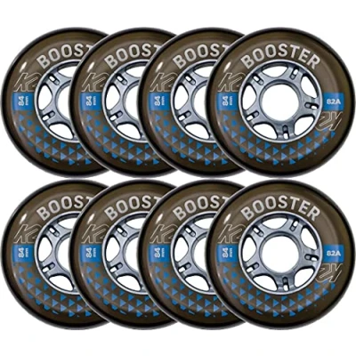 Abbildung von K2 Skates Booster 84 MM 82A 8 Wheel Pack W ILQ 7 Black 30F3010