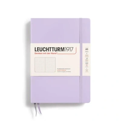 Abbildung von LEUCHTTURM1917 365481 Notizbuch Medium (A5), Hardcover, 251 nummerierte Seiten, Lilac, dotted