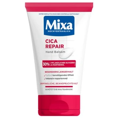 Abbildung von Mixa Cica Repair Hand Balsam, feuchtigkeitsspendende und intensiv reparierende Handcreme, 50 ml
