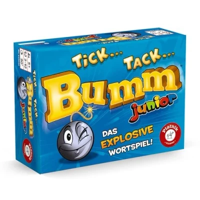 Abbildung von Piatnik 6474 Tick Tack Bumm Junior / der Spieleklassiker in Version Mit Lerneffekt für Kinder ab 5 Jahren