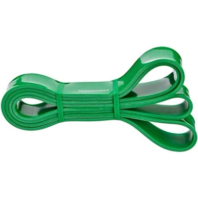 Abbildung von Amazon Basics Fitnessband, Widerstandsband 22.6 56.6 kg, Grün