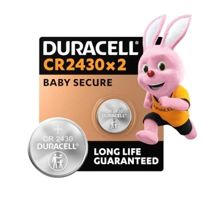 Abbildung von Duracell CR2430 Knopfzellen (2 Stück), CR 2430 Lithium 3 V