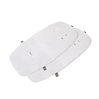 Abbildung von Maxi Cosi Alba Bettlaken, für All in 1 Stubenwagen, 100% Baumwolle, Von Geburt bis 6 Monate (9kg), Weiß (2X)