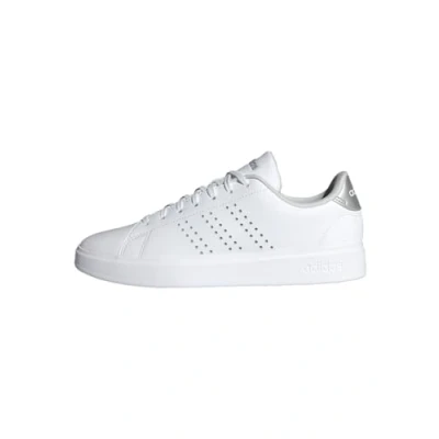 Abbildung von adidas Originals Advantage Sneaker low, Damen, Größe: 42, White grey two silver met Textil