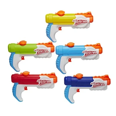 Abbildung von Der Nerf Super Soaker Piranha Multipack enthält 5 Wasserblaster, EIN toller Spaß für Kinder und Erwachsene