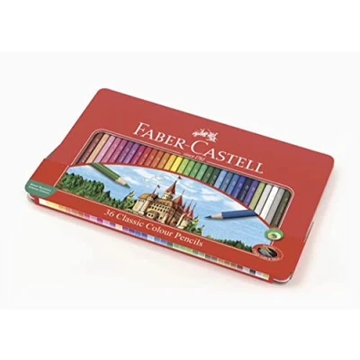 Abbildung von Faber Castell 115846 Buntstifte Classic Colour, 36er Metalletui