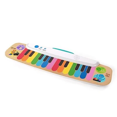 Abbildung von Baby Einstein, Hape, Notes &amp; Keys Magic Touch Elektronisches Keyboard aus Holz für Kleinkinder, Über 150 Klänge und Melodien, Klavier , Xylophon Hip Hop Trommel Klängen, ab 12 Monaten