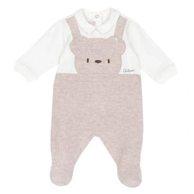 Abbildung von Chicco Nappy Opening Latzhose für Kinder, Größe: 50, Beige