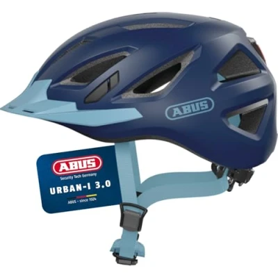 Abbildung von ABUS Unisex, Fahrradhelm, Blau (Core Blue), M (52 58 cm)