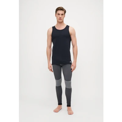 Abbildung von adidas Sportswear Cotton Stretch 3 Stripes TANK TOP 2 PACK Unterhemd/shirt, Herren, Größe: XL, Black